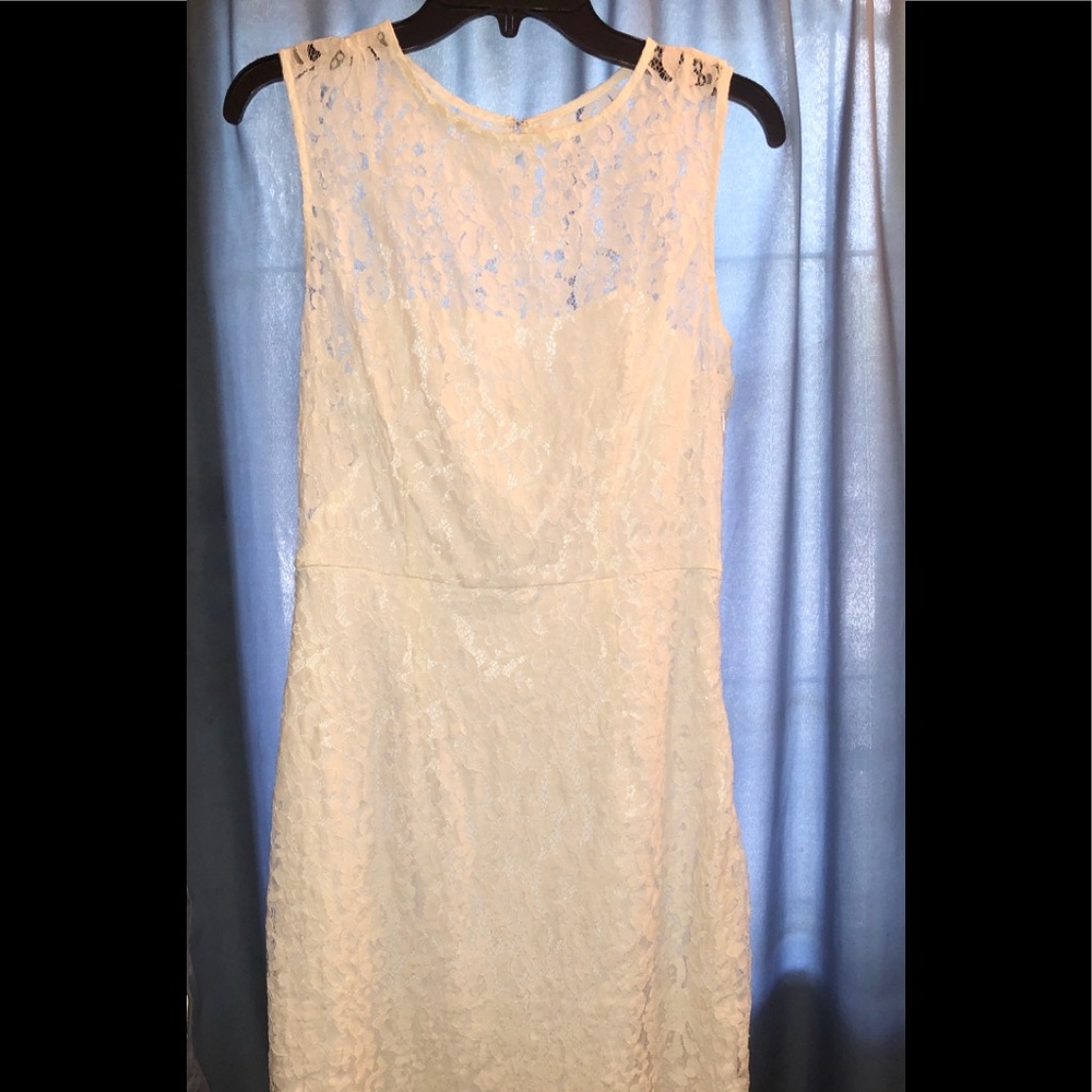 New York and Company White dress